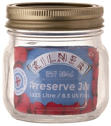 KONSERVUOJAMAS STIKLAINIS 0,25 L / Kilner