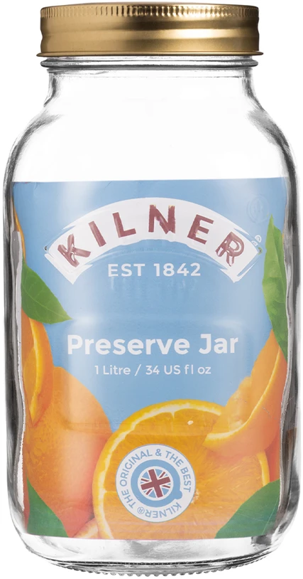 KONSERVUOJAMAS STIKLAINIS 1L / Kilner