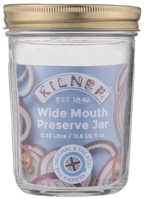Kilner KIL - Plačiakaklis stiklainis 0,35 l