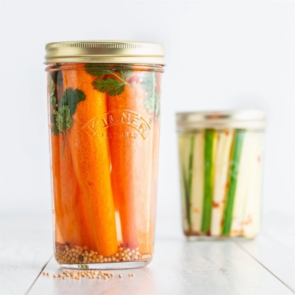 Plataus kampo konservavimo stiklainis 0,5 l / Kilner