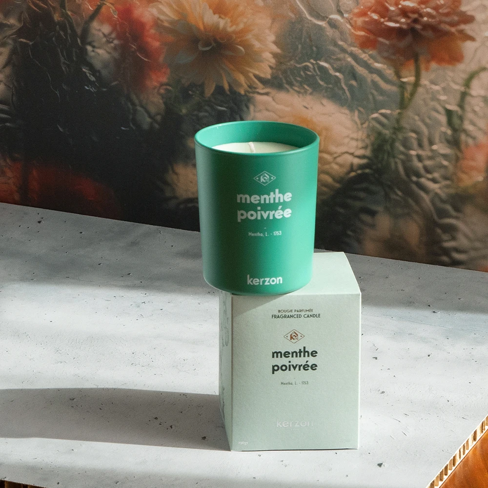 Kvapioji žvakė 190 g Menthe Poivrée / Kerzon
