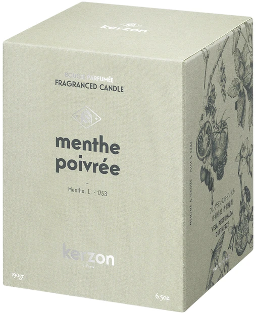 Kvapioji žvakė 190 g Menthe Poivrée / Kerzon