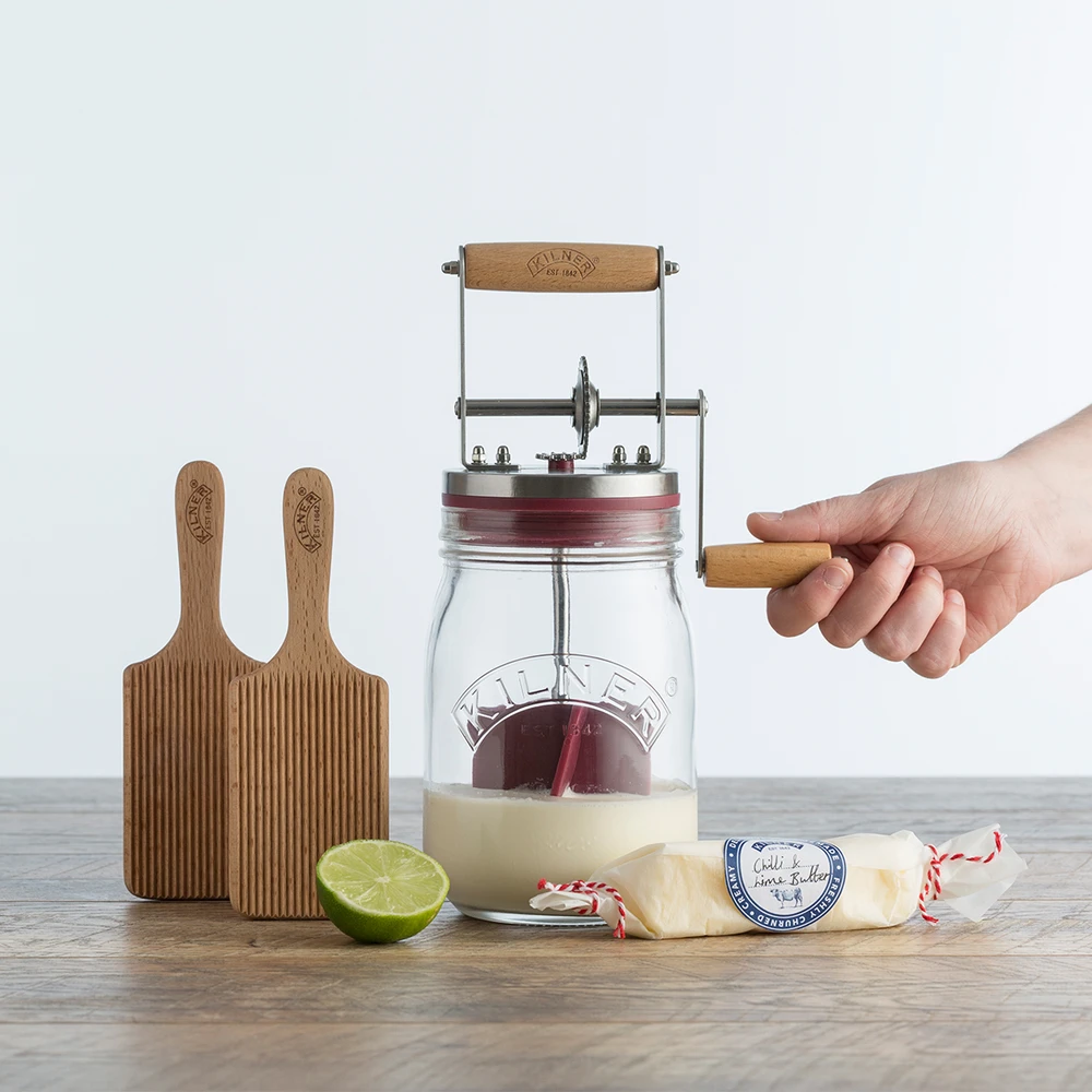Kilner Rayware Group KIL-Rankinis sviesto plaktuvas
