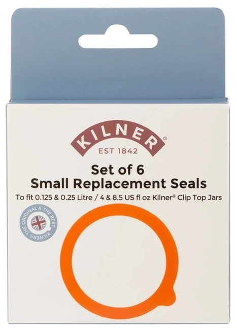 Kilner Rayware Group KIL-6 sandariklių rinkinys stiklainiams, skersmuo 6,8 cm