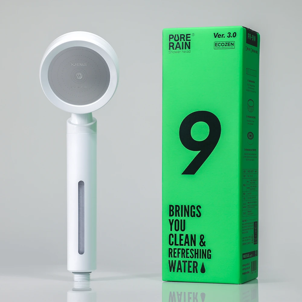 Water Lab Dušo galvutė su filtru, balta, 90 mm / Vandens laboratorija