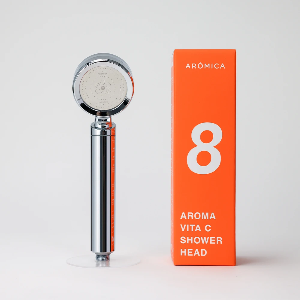 Water Lab Dušo galvutė su trimis filtrais ARO VITA C chromuota 80 mm / Vanduo Lab