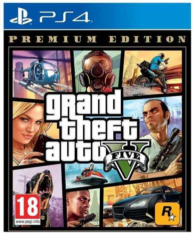 Sony „Rockstar Games Grand Theft Auto V Premium Edition“ PS4