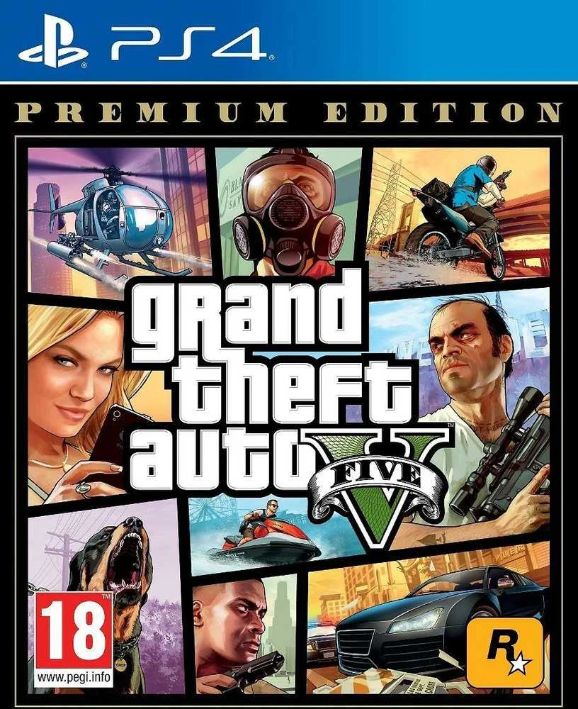 Sony „Rockstar Games Grand Theft Auto V Premium Edition“ PS4