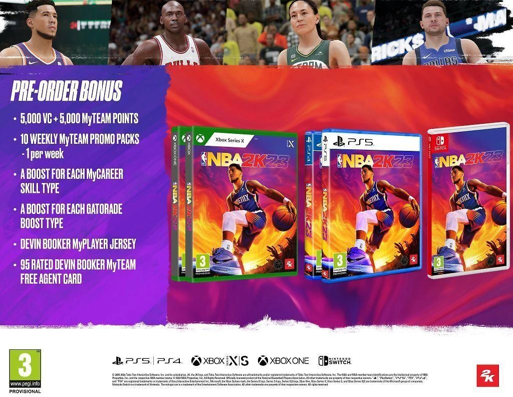 Sony „Cenega 2K Games NBA 2K23“ PS5