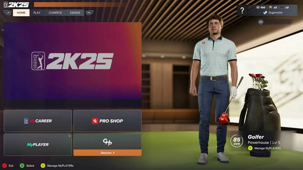 Nezatříděno 2K Games PGA Tour 2K25 PS5