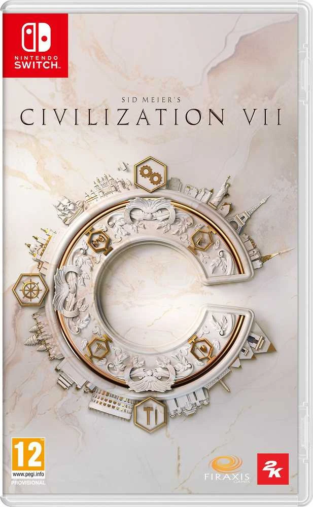 2K Games „Firaxis Games“ „Sid Meier's Civilization VII“ (KODAS DĖŽUTĖJE) (2 jungiklis)