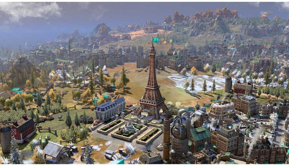 2K Games „Firaxis Games“ „Sid Meier's Civilization VII“ (KODAS DĖŽUTĖJE) (2 jungiklis)