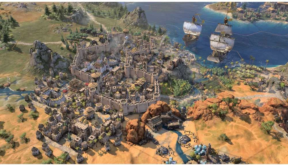 2K Games „Firaxis Games“ „Sid Meier's Civilization VII“ (KODAS DĖŽUTĖJE) (2 jungiklis)