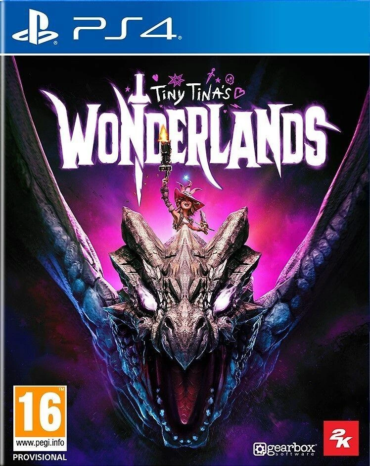 2K Games 2K žaidimai Tiny Tina's Wonderlands PS4