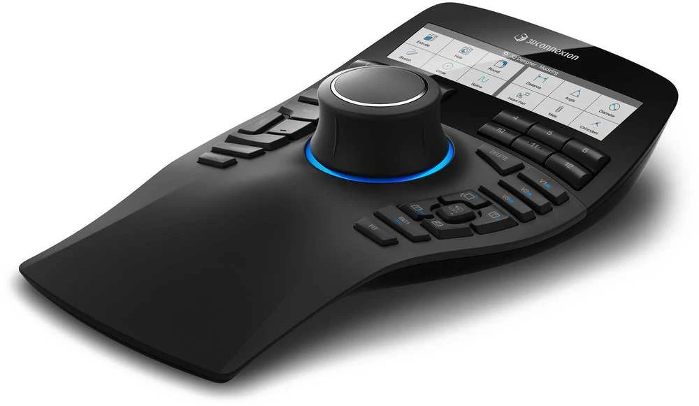Pelė Hewlett Packard (HP) Myszka 3DConnexion SpaceMouse Enterprise su laidu juoda
