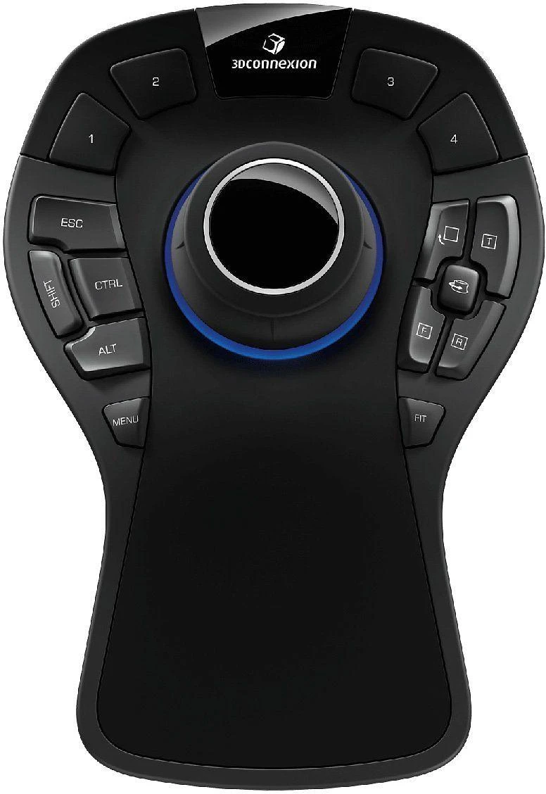 Hewlett Packard (HP) 3DCONNEXION SpaceMouse Pro USB optinis 3D-Pelė