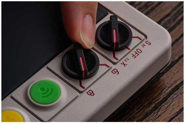8Bitdo – Arkadinių žaidimų valdiklis – pilkas