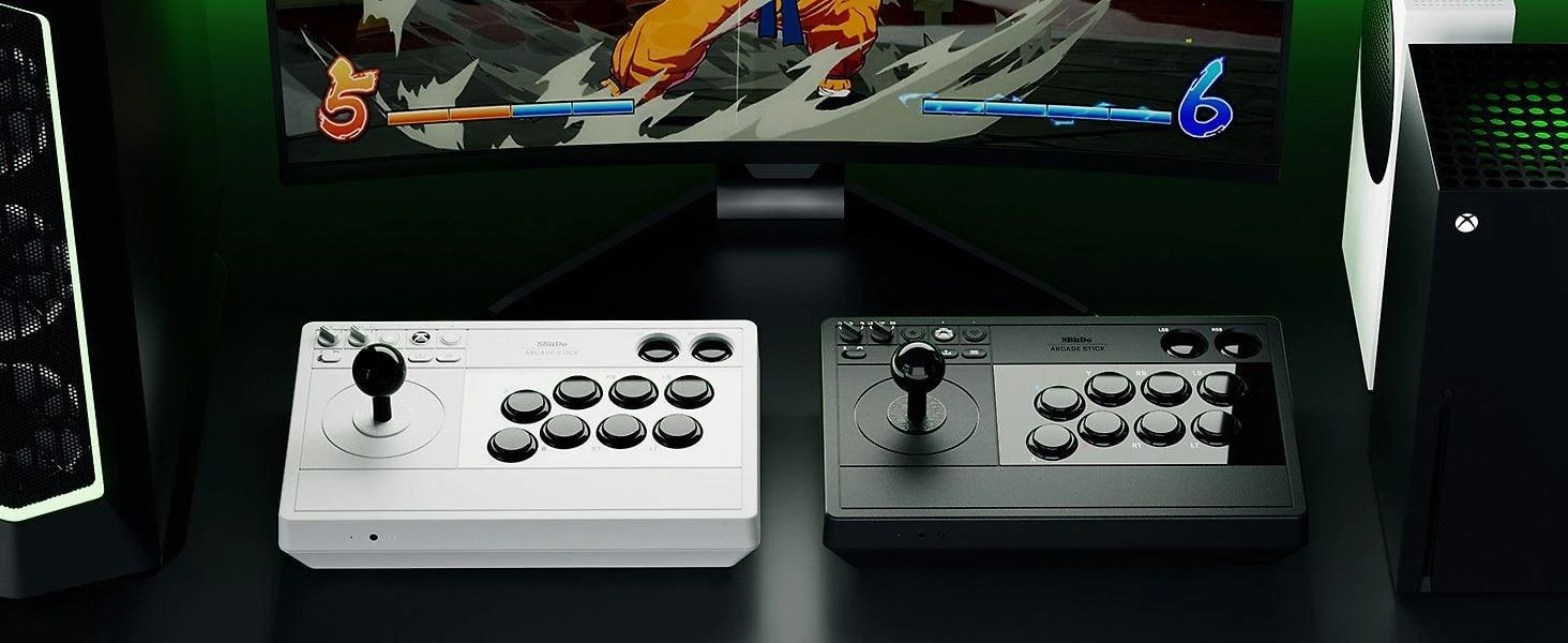8BitDo Arcade Stick For XBOX & PC (juodas)