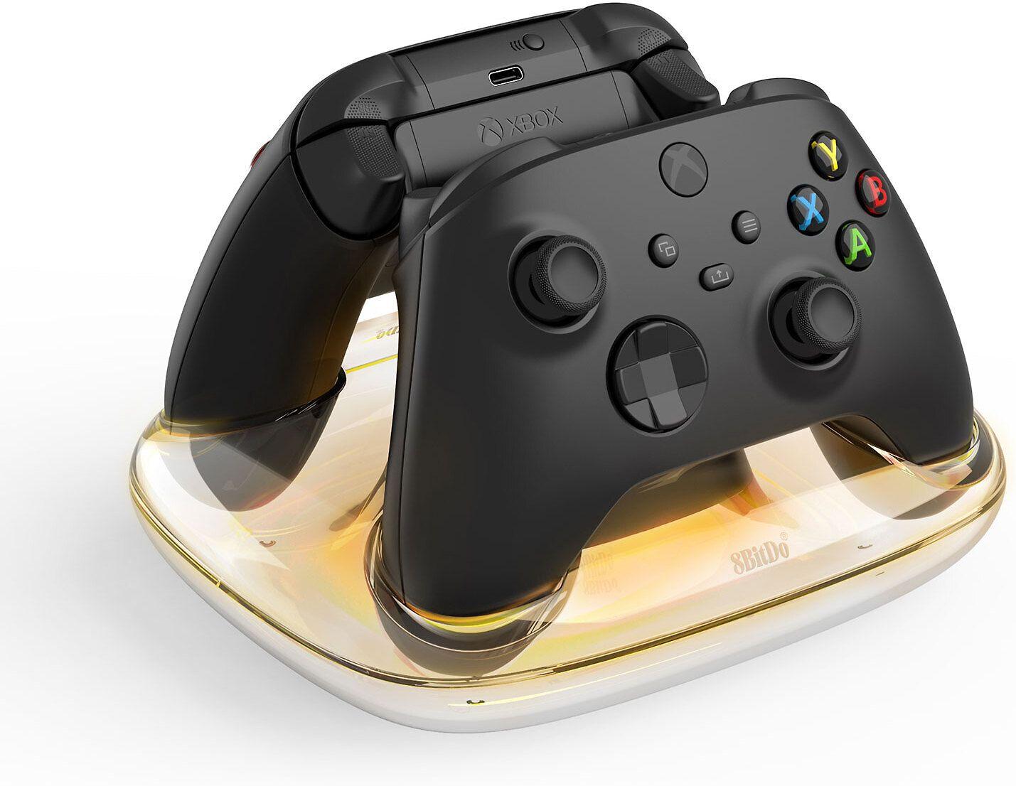 8BitDo dviguba įkrovimo stotelė XBOX valdikliams | Series X|S|One | Juoda