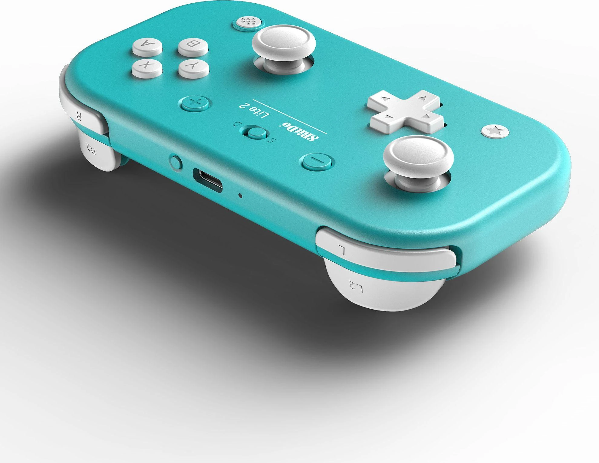 8BitDo Lite 2 belaidis pultelis | BT, USB-C | Switch, Android