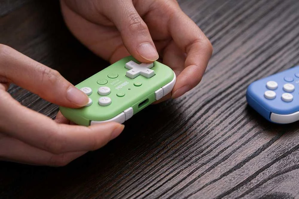 8BitDo Micro belaidis pultelis (žalias)