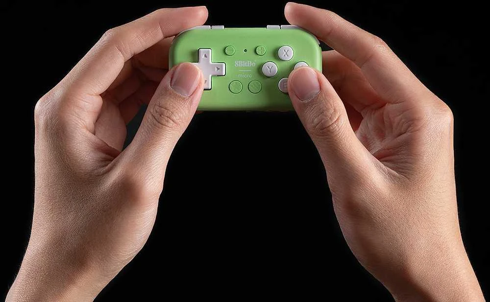 8BitDo Micro belaidis pultelis (žalias)