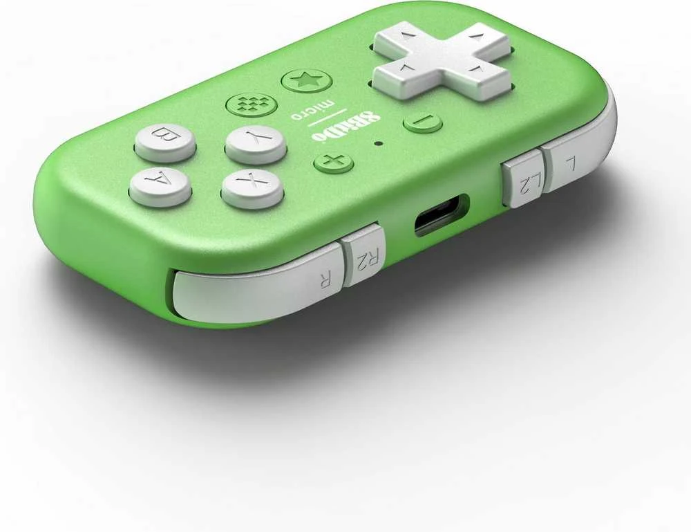 8BitDo Micro belaidis pultelis (žalias)