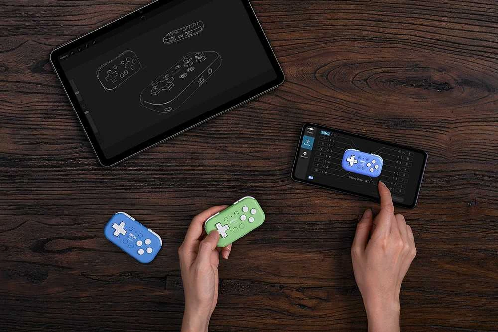 8BitDo Micro belaidis pultelis (žalias)