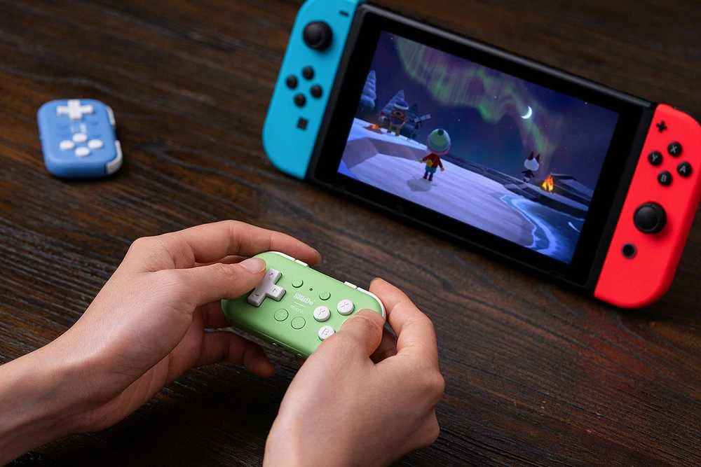 8BitDo Micro belaidis pultelis (žalias)