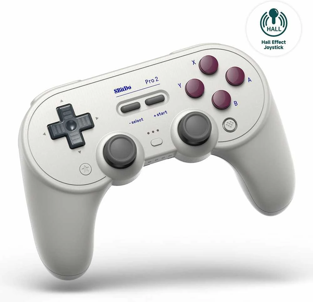 8BitDo PRO 2 Gamepad Hall Ed Belaidis Pultelis | Classic