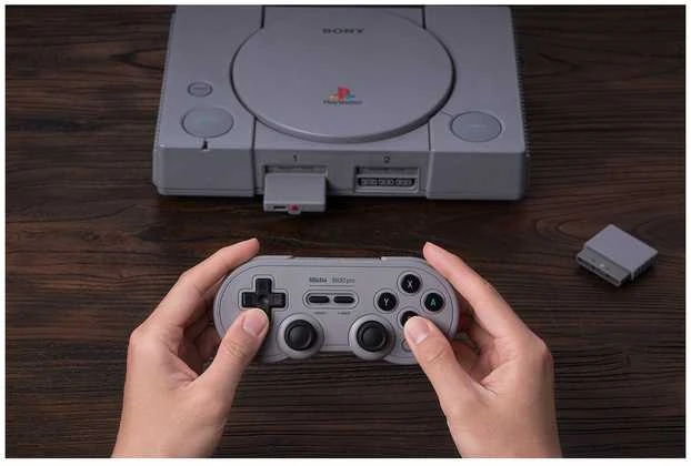 8BitDo retro imtuvas PS1/PS2