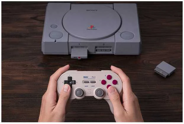 8BitDo retro imtuvas PS1/PS2