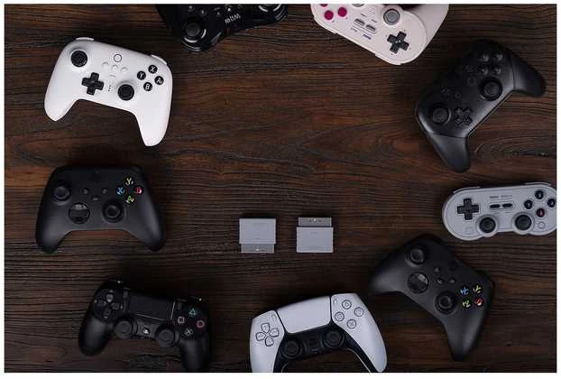 8BitDo retro imtuvas PS1/PS2