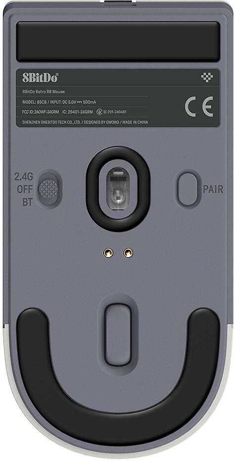 8Bitdo – Retro R8 pelė N leidimas – balta