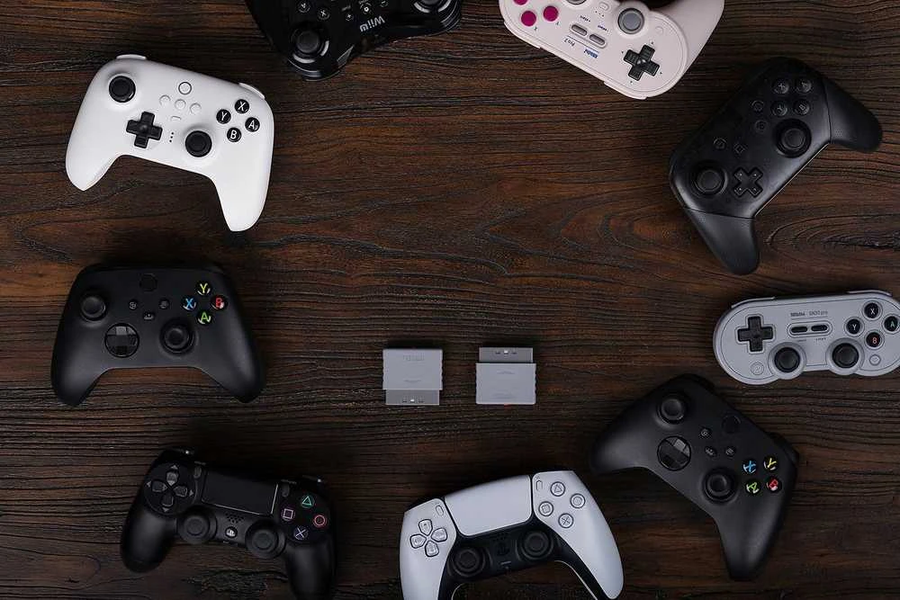 8BitDo retro imtuvas PS1/PS2
