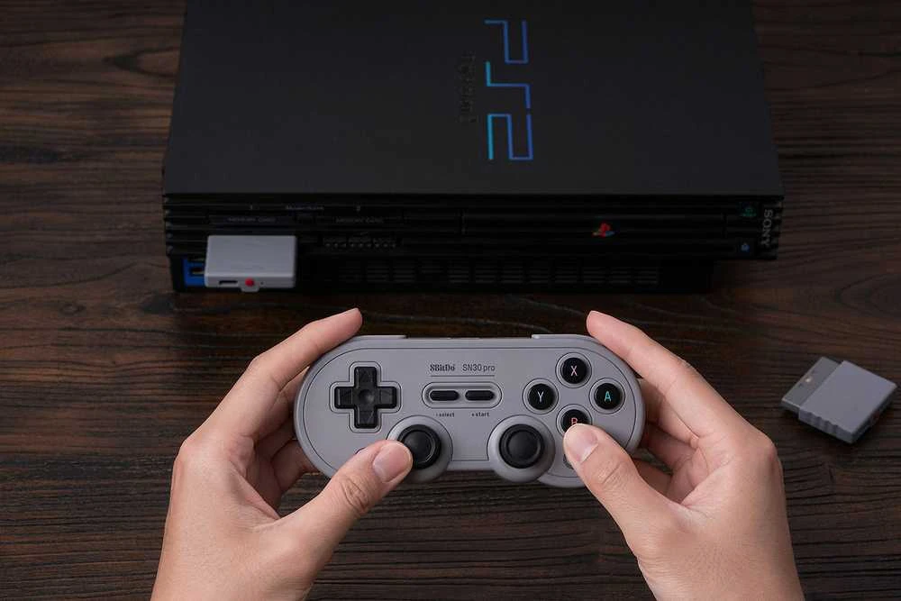 8BitDo retro imtuvas PS1/PS2