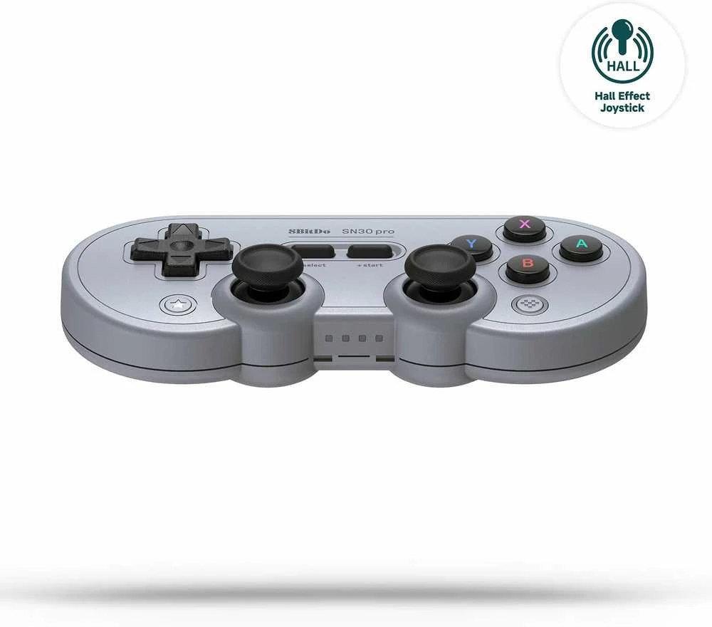 8BitDo SN30 Pro žaidimų pultas HallEd/Gray