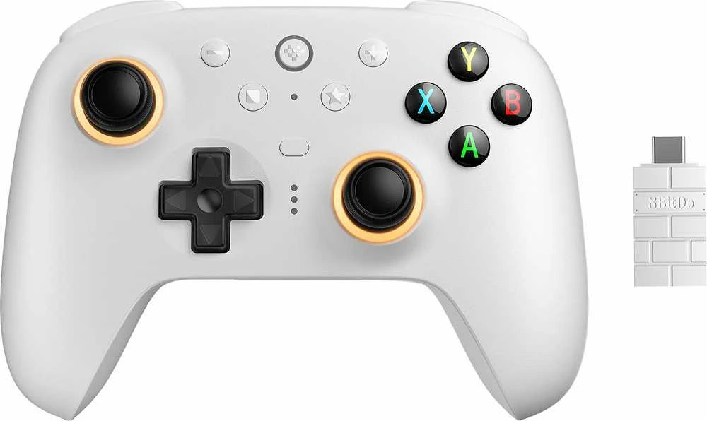 8BitDo Ultimate 2 2.4G Belaidis Pultelis | Baltas