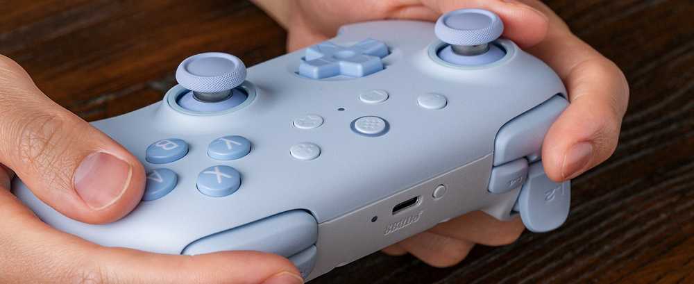 8BitDo Ultimate 2C BT Belaidis pultelis | Mėlynas