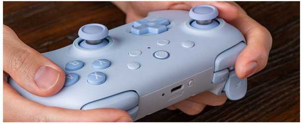 8BitDo Ultimate 2C BT Belaidis pultelis | Mėlynas