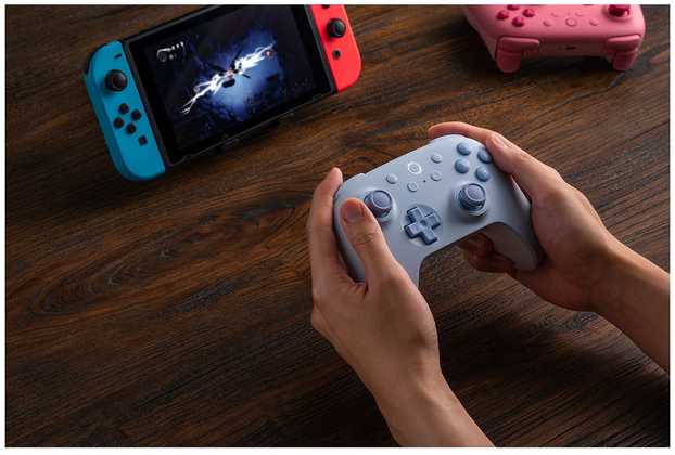 8BitDo Ultimate 2C BT Belaidis pultelis | Mėlynas