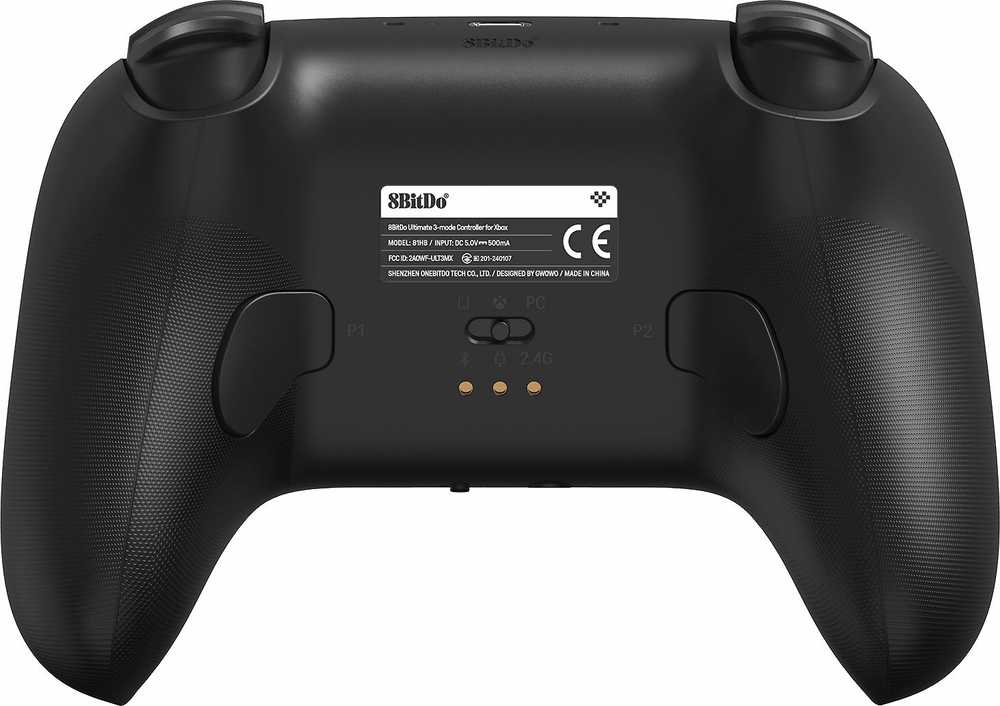 8BitDo Ultimate 3-mode 2.4G Belaidis Pultelis | Juoda