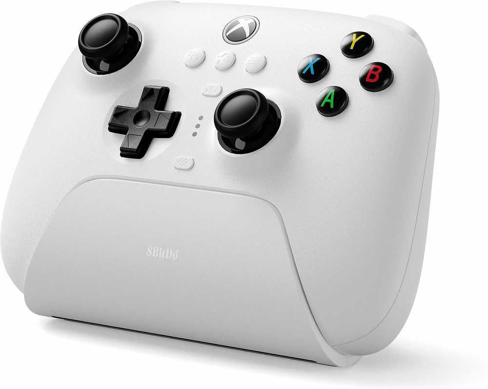 8BitDo Ultimate 3-Mode -langallinen peliohjain, valkoinen, Xbox / PC ...