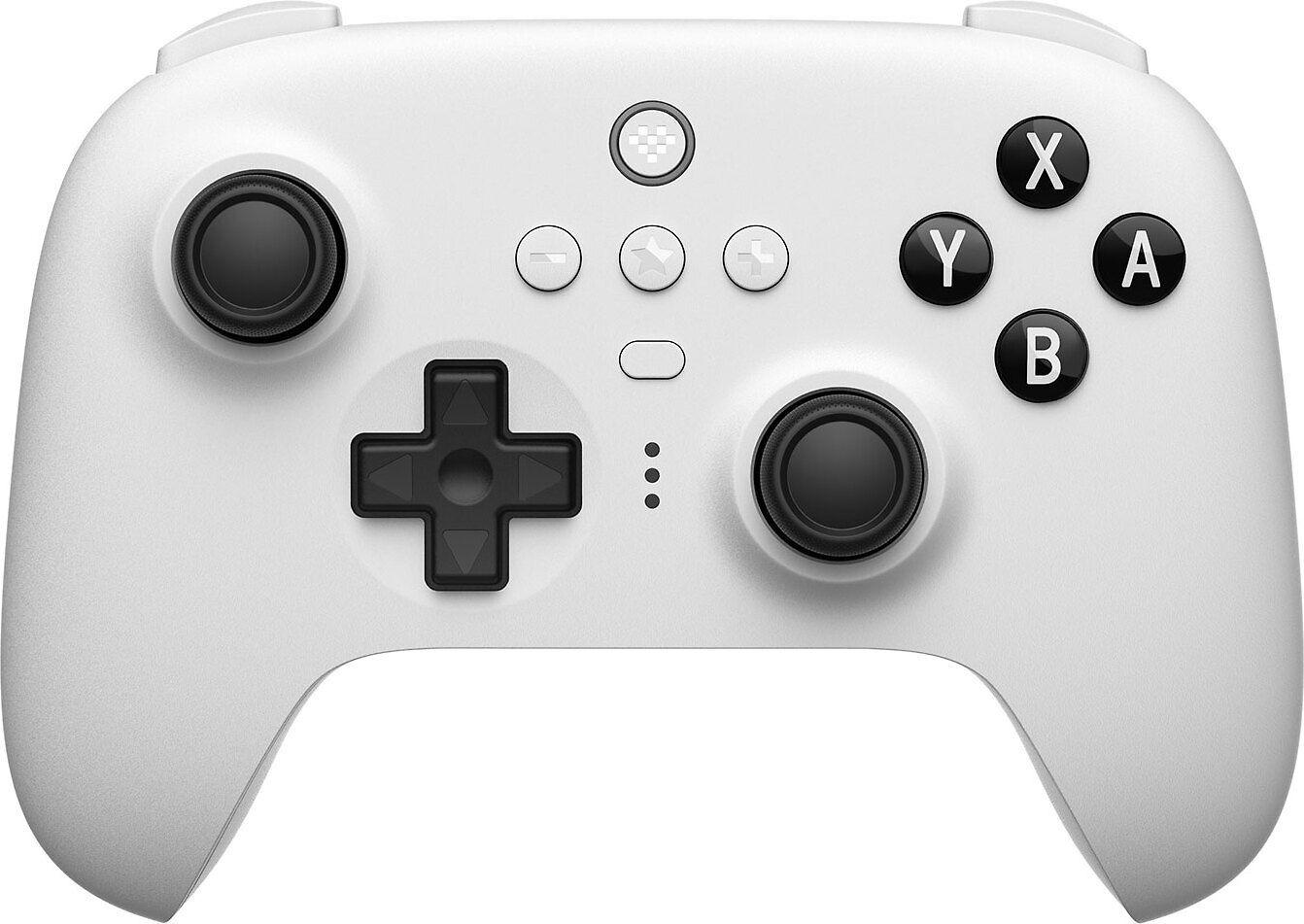8Bitdo Ultimate Bluetooth Žaidimo pultas su įkrovimo doku, skirtas Switch ir Windows - baltas