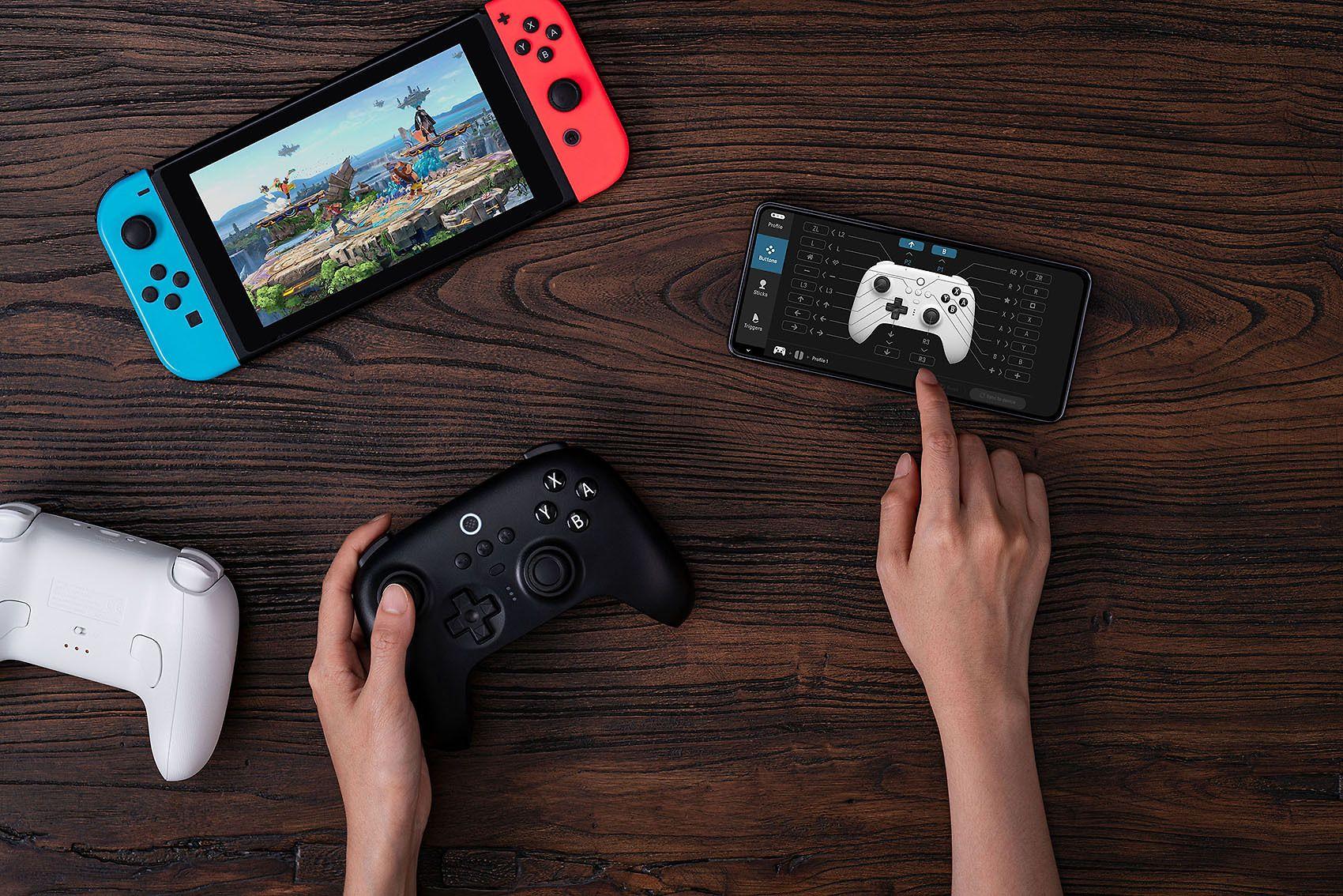 8BitDo Ultimate belaidis pultelis (juodas)