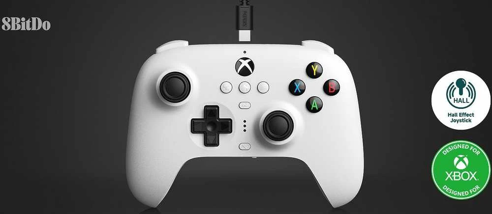 8BitDo Ultimate Laidinis XBOX valdiklis | Balta