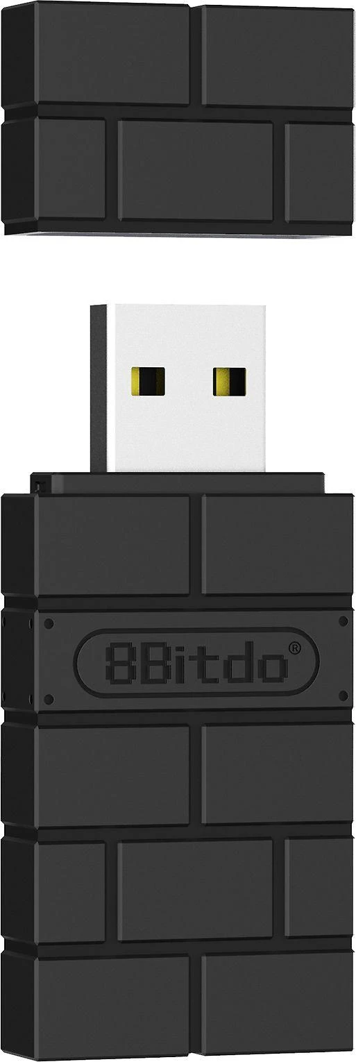 8BitDo USB belaidis adapteris 2 (juodas)