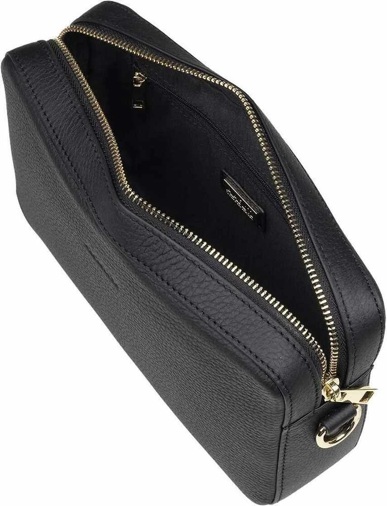Aarni Large Crossbody Bag -olkalaukku, musta/kulta