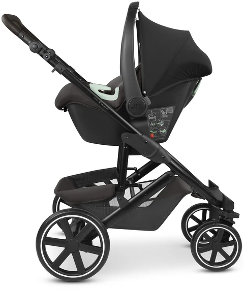 ABC Design Sierra All in One yhdistelmävaunut, 3-in-1 paketti, Nut
