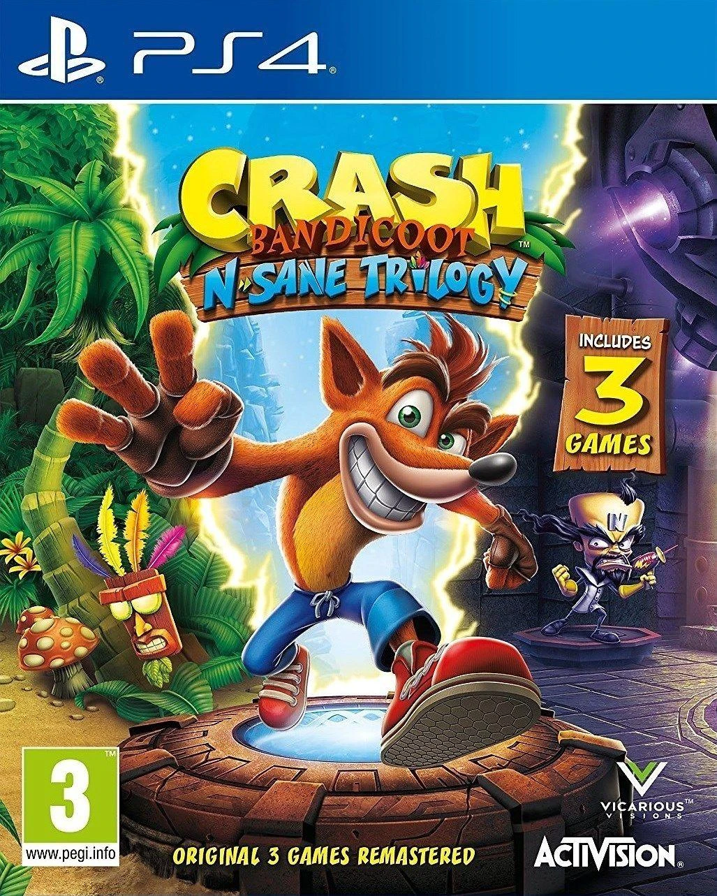 Cd Project „Activision“ VEIKLA Crash Bandicoot N. Sane Trilogy PS4 ON (P)